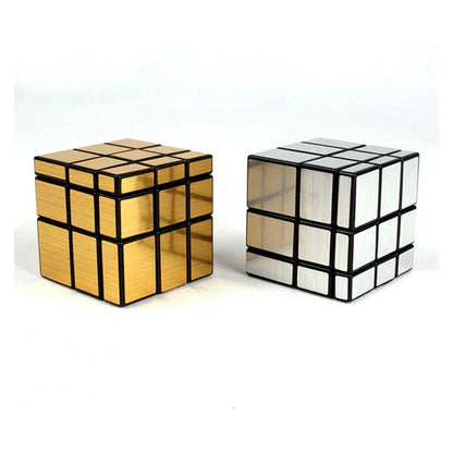Neo Magic Mirror Cube 3X3X3 Gold Silver Professional Speed Cubes Puzzles Speedcube Educational Toys for Children Adults Gifts