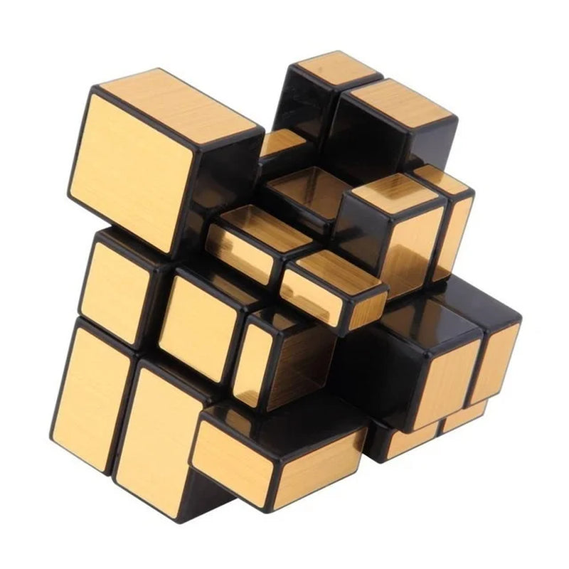 Neo Magic Mirror Cube 3X3X3 Gold Silver Professional Speed Cubes Puzzles Speedcube Educational Toys for Children Adults Gifts
